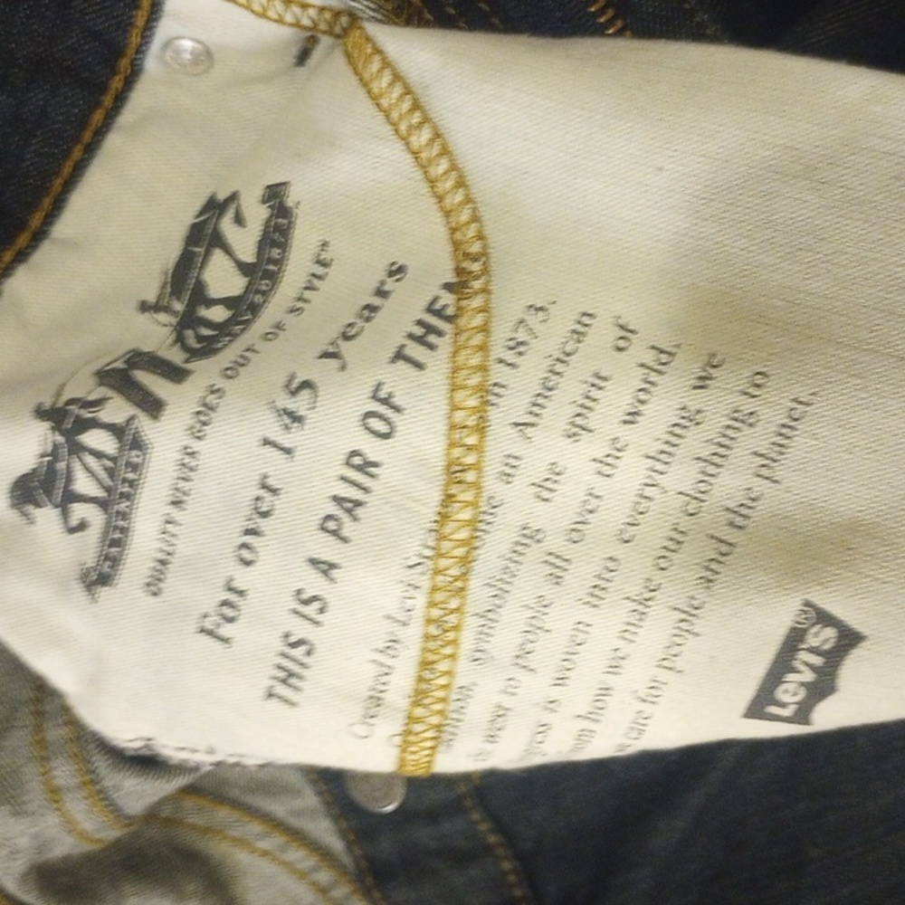 Levi's 502 Midnight Rinse - Picture 5 of 6